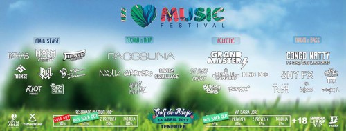 Фестиваль электронной музыки на Тенерифе I Love Music Festival 2017